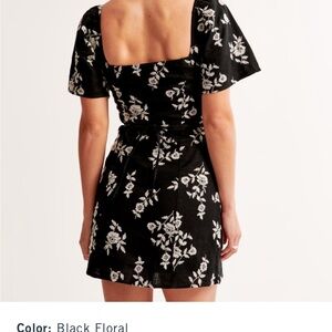 Abercrombie linen button front dress